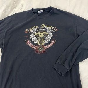 Graphic Longsleeve - Cycle Angels